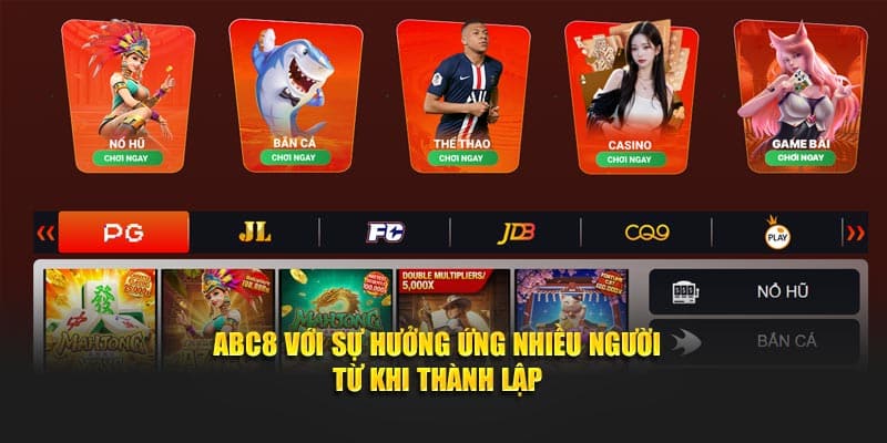 ABC8 với sự hưởng ứng nhiều người từ khi thành lập