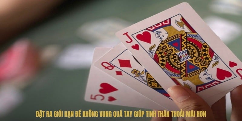 Đặt ra giới hạn để không vung quá tay giúp tinh thần thoải mái hơn