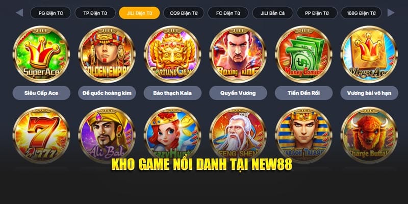 Kho game nổi danh tại NEW88